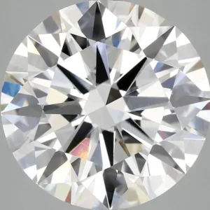 6.07 Carat Round F VVS2 Lab Diamond