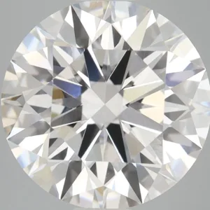 6.08 Carat Round E VVS2 Lab Diamond