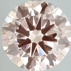 6.08 Carat Round Fancy Vivid Pink VS2 Lab Diamond