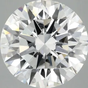 6.12 Carat Round F VVS2 Lab Diamond