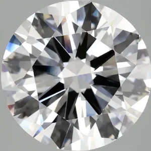 6.13 Carat Round F VVS2 Lab Diamond