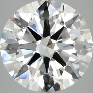 6.13 Carat Round F VVS2 Lab Diamond