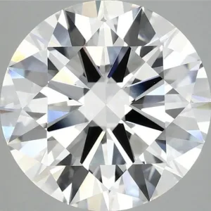 6.13 Carat Round F VVS2 Lab Diamond