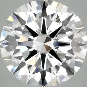 6.14 Carat Round F VVS2 Lab Diamond