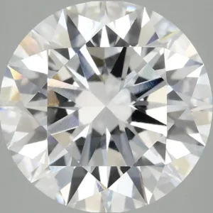 6.16 Carat Round E VVS2 Lab Diamond