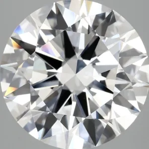 6.19 Carat Round F VVS2 Lab Diamond