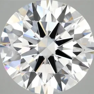 6.19 Carat Round F VVS2 Lab Diamond