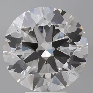 6.52 Carat Round F VVS2 Lab Diamond