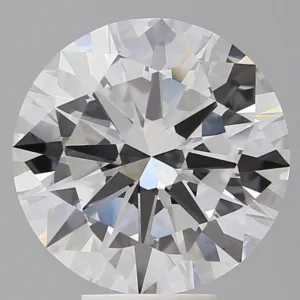 6.54 Carat Round E VVS2 Lab Diamond