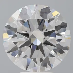 6.55 Carat Round E VVS2 Lab Diamond