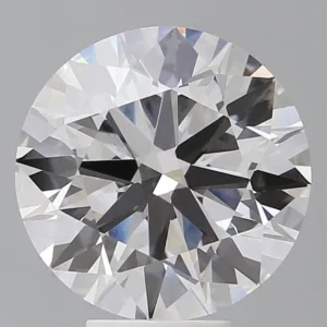 6.56 Carat Round E VVS2 Lab Diamond