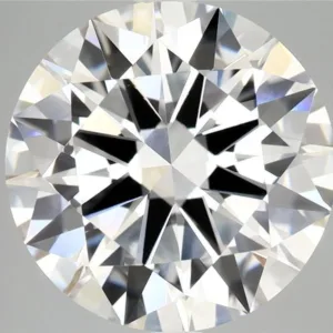 6.56 Carat Round E VVS2 Lab Diamond