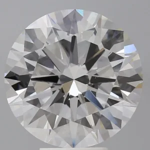 6.58 Carat Round E VVS2 Lab Diamond