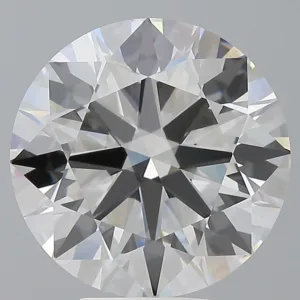 6.58 Carat Round F VVS2 Lab Diamond