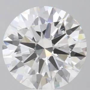 7.02 Carat Round F VVS2 Lab Diamond