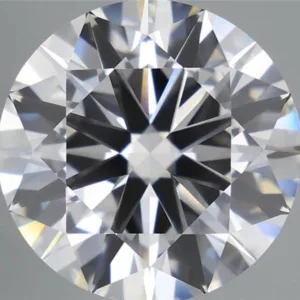 7.03 Carat Round F VVS2 Lab Diamond