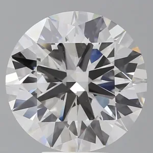 7.04 Carat Round F VVS2 Lab Diamond