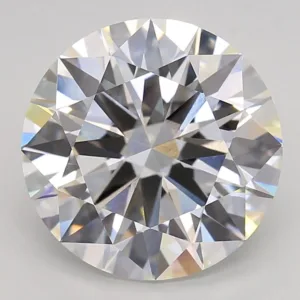 7.04 Carat Round F VVS2 Lab Diamond