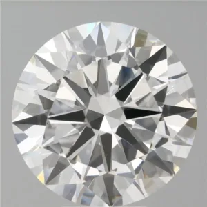 7.04 Carat Round F VVS2 Lab Diamond