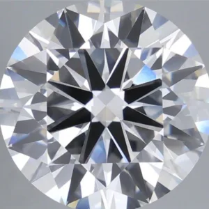 7.08 Carat Round E VVS2 Lab Diamond