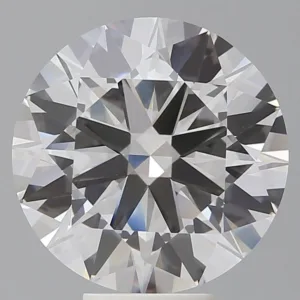 7.08 Carat Round F VVS2 Lab Diamond