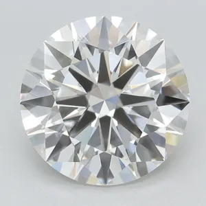 7.63 Carat Round F VVS2 Lab Diamond