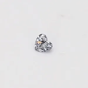 0.04 Carat Heart Fancy Light Gray Natural Diamond