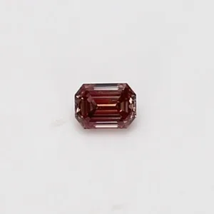 0.11 Carat Emerald Fancy Deep Pink Natural Diamond