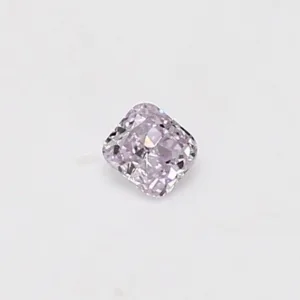 0.13 Carat Cushion Brilliant Fancy Light Pink Natural Diamond