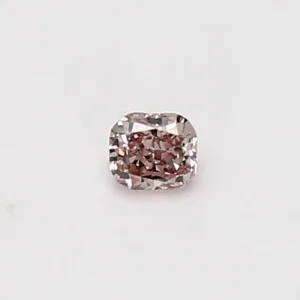 0.16 Carat Cushion Brilliant Fancy Pink VVS2 Natural Diamond