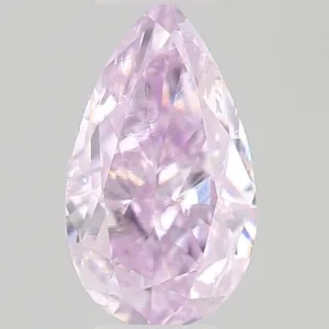 0.18 Carat Pear Fancy Purple I1 Natural Diamond