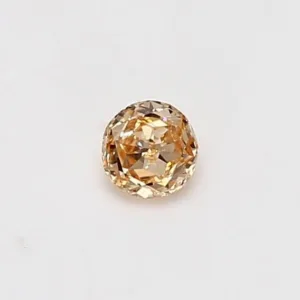 0.19 Carat Round Orange SI2 Natural Diamond