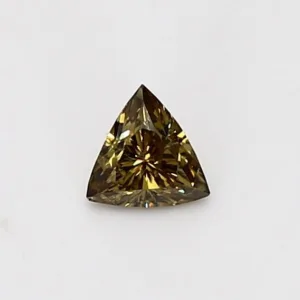0.27 Carat Triangular Fancy Deep Brown Natural Diamond