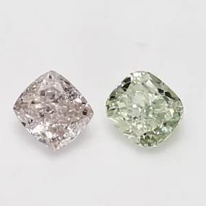 0.28 Carat Cushion Brilliant Light Pink VS1 Natural Diamond