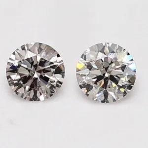 0.3 Carat Round Fancy Light Pink I1 Natural Diamond