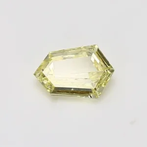0.33 Carat Kite Fancy Yellow VVS2 Natural Diamond