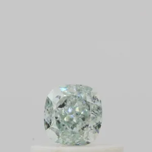 0.36 Carat Cushion Brilliant Fancy Blue Green VS1 Natural Diamond