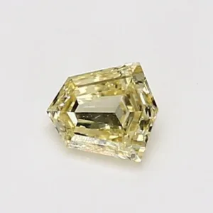 0.36 Carat Kite Fancy Yellow SI1 Natural Diamond