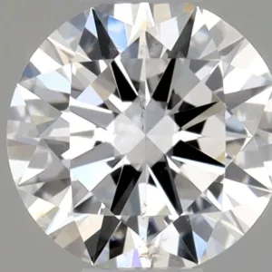 0.36 Carat Round F SI2 Natural Diamond