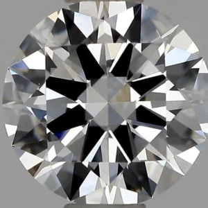 0.37 Carat Round D VS1 Natural Diamond