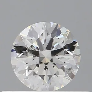 0.41 Carat Round G SI2 Natural Diamond