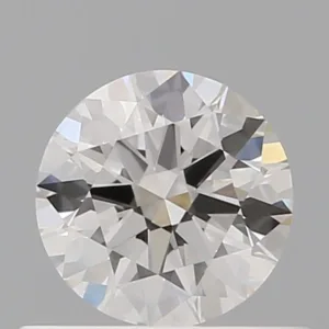 0.41 Carat Round H VVS2 Natural Diamond