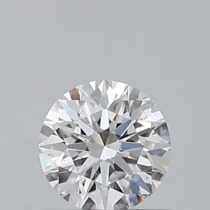 0.43 Carat Round D SI1 Natural Diamond