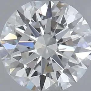 0.44 Carat Round F SI1 Natural Diamond