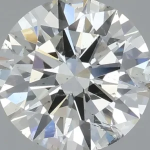 0.45 Carat Round H SI2 Natural Diamond