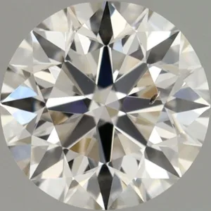 0.45 Carat Round J SI1 Natural Diamond