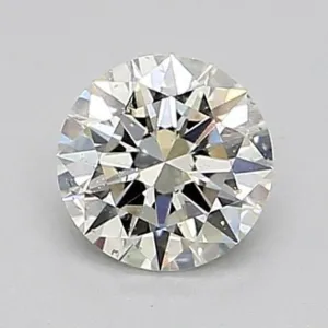 0.45 Carat Round J SI2 Natural Diamond