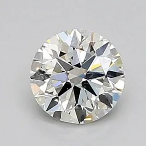 0.46 Carat Round J SI1 Natural Diamond