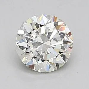 0.46 Carat Round J SI2 Natural Diamond