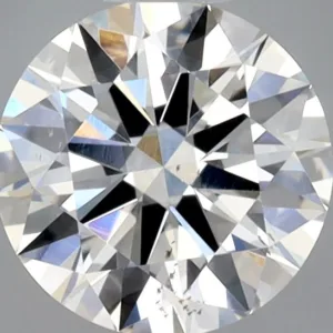 0.5 Carat Round H SI1 Natural Diamond